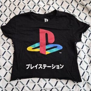 Playstation Japanese Crop Top
